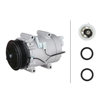 Compressore, climatizzatore HELLA 8FK 366 201-591