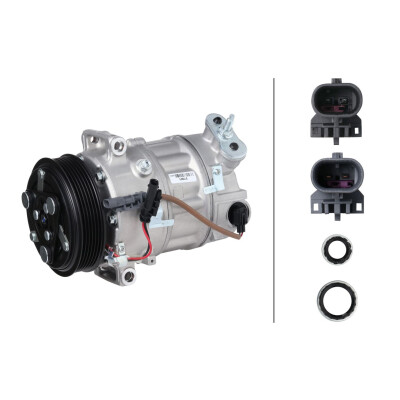 Compressore, climatizzatore HELLA 8FK 366 201-611