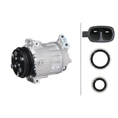 Compressore, climatizzatore HELLA 8FK 366 201-651