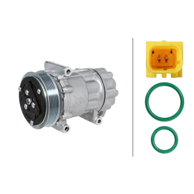 Compressore, climatizzatore HELLA 8FK 366 201-691