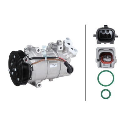 Compressore, climatizzatore HELLA 8FK 366 201-711