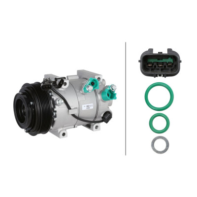 Compressore, climatizzatore HELLA 8FK 366 201-771