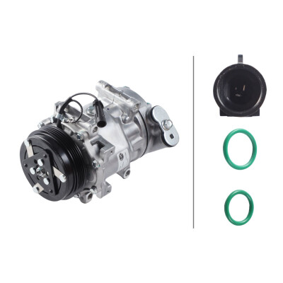 Compressore, climatizzatore HELLA 8FK 366 201-801