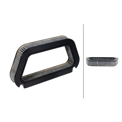 Filtro, Aria abitacolo HELLA 8ZC 366 122-521