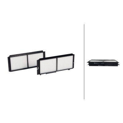 Filtro, Aria abitacolo HELLA 8ZC 366 121-831