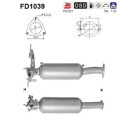 Filtro antiparticolato / particellare, Impianto gas scarico