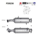 Filtro antiparticolato / particellare, Impianto gas scarico