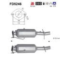 Filtro antiparticolato / particellare, Impianto gas scarico