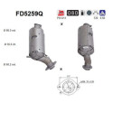 Filtro antiparticolato / particellare, Impianto gas scarico
