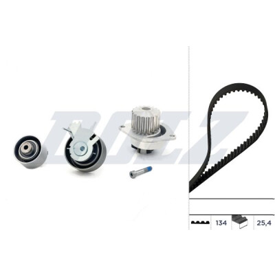 Pompa acqua + Kit cinghie dentate