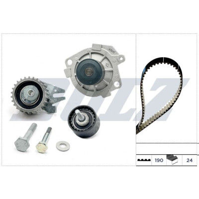 Pompa acqua + Kit cinghie dentate