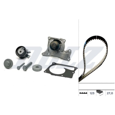 Pompa acqua + Kit cinghie dentate