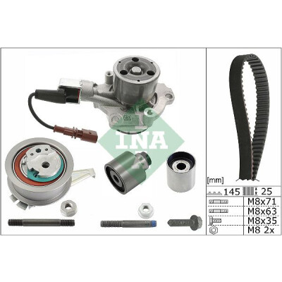 Pompa acqua + Kit cinghie dentate