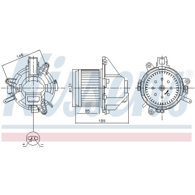 Ventilatore abitacolo