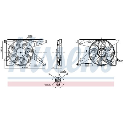 Ventola, Raffreddamento motore