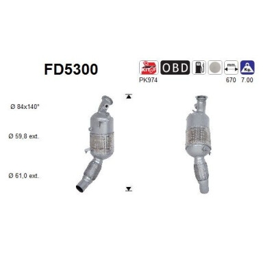 Filtro antiparticolato / particellare, Impianto gas scarico
