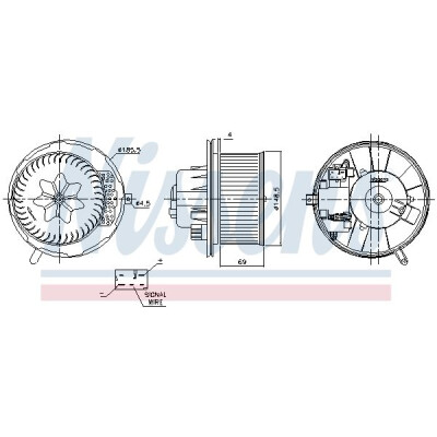 Ventilatore abitacolo