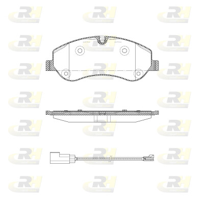 Kit pastiglie freno, Freno a disco
