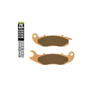 FD409G1370 PASTIGLIE SINTERIZZATE PER AUTOVETTURE