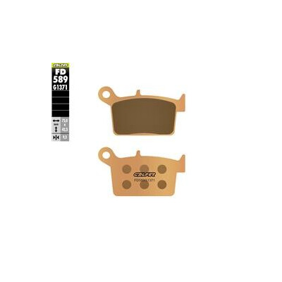 FD589G1371 PASTIGLIE SINTERIZZATE PER AUTOVETTURE