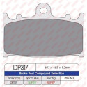 Pastiglie freno sportive sinterizzate SDP317HH+