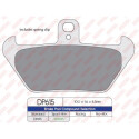 Pastiglie freno sportive sinterizzate SDP615HH+