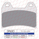 Pastiglie freno sportive sinterizzate SDP630HH+