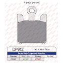 Pastiglie freno sportive sinterizzate SDP942HH+