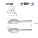 Catalizzatore 28689D AS