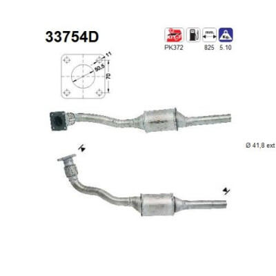 Catalizzatore 33754D AS