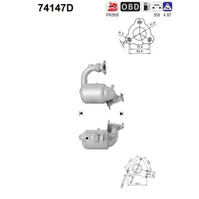Catalizzatore 74147D AS