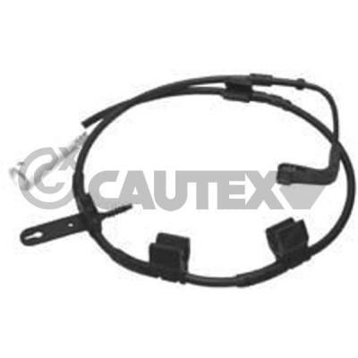 Contatto segnalazione, Usura past. freno/mat. d'attrito 755095 CAUTEX/FACET