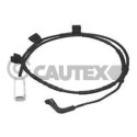 Contatto segnalazione, Usura past. freno/mat. d'attrito 755096 CAUTEX/FACET