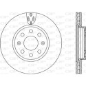 Disco freno BDA225820 OPEN PARTS