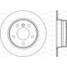 Disco freno BDA233310 OPEN PARTS