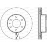 Disco freno BDA239020 OPEN PARTS