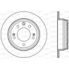 Disco freno BDA240910 OPEN PARTS