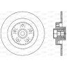 Disco freno BDA260230 OPEN PARTS