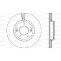 Disco freno BDA260320 OPEN PARTS