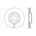 Disco freno BDA265720 OPEN PARTS