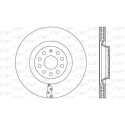 Disco freno BDA266520 OPEN PARTS
