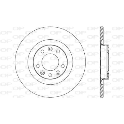 Disco freno BDA274110 OPEN PARTS