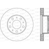 Disco freno BDA280120 OPEN PARTS