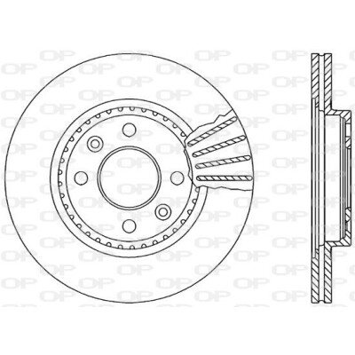 Disco freno BDR146220 OPEN PARTS