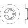 Disco freno BDR166810 OPEN PARTS