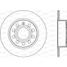 Disco freno BDR202810 OPEN PARTS