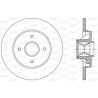 Disco freno BDR238730 OPEN PARTS