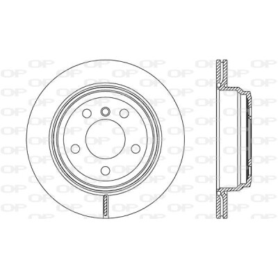 Disco freno BDR262620 OPEN PARTS