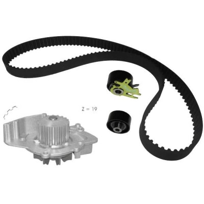 Pompa acqua + Kit cinghie dentate ROKD038 RECOFICIAL