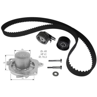 Pompa acqua + Kit cinghie dentate ROKD045 RECOFICIAL